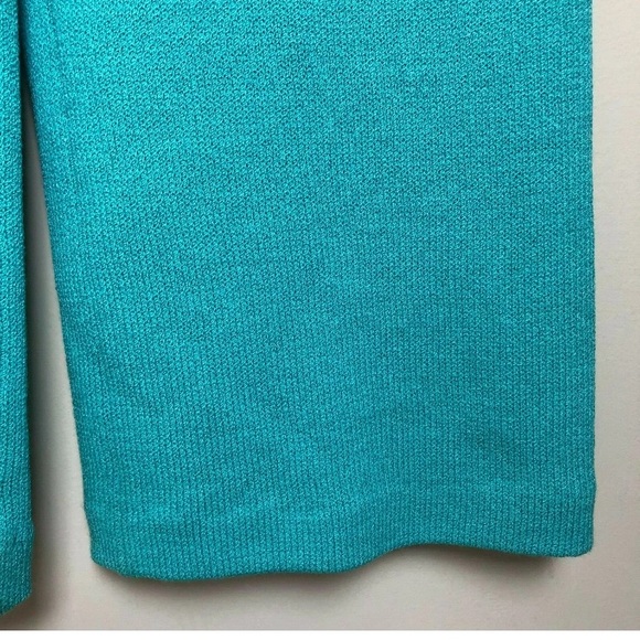 NEW ST JOHN SPORT Santana Pant Sz S Turquoise - Picture 4 of 7